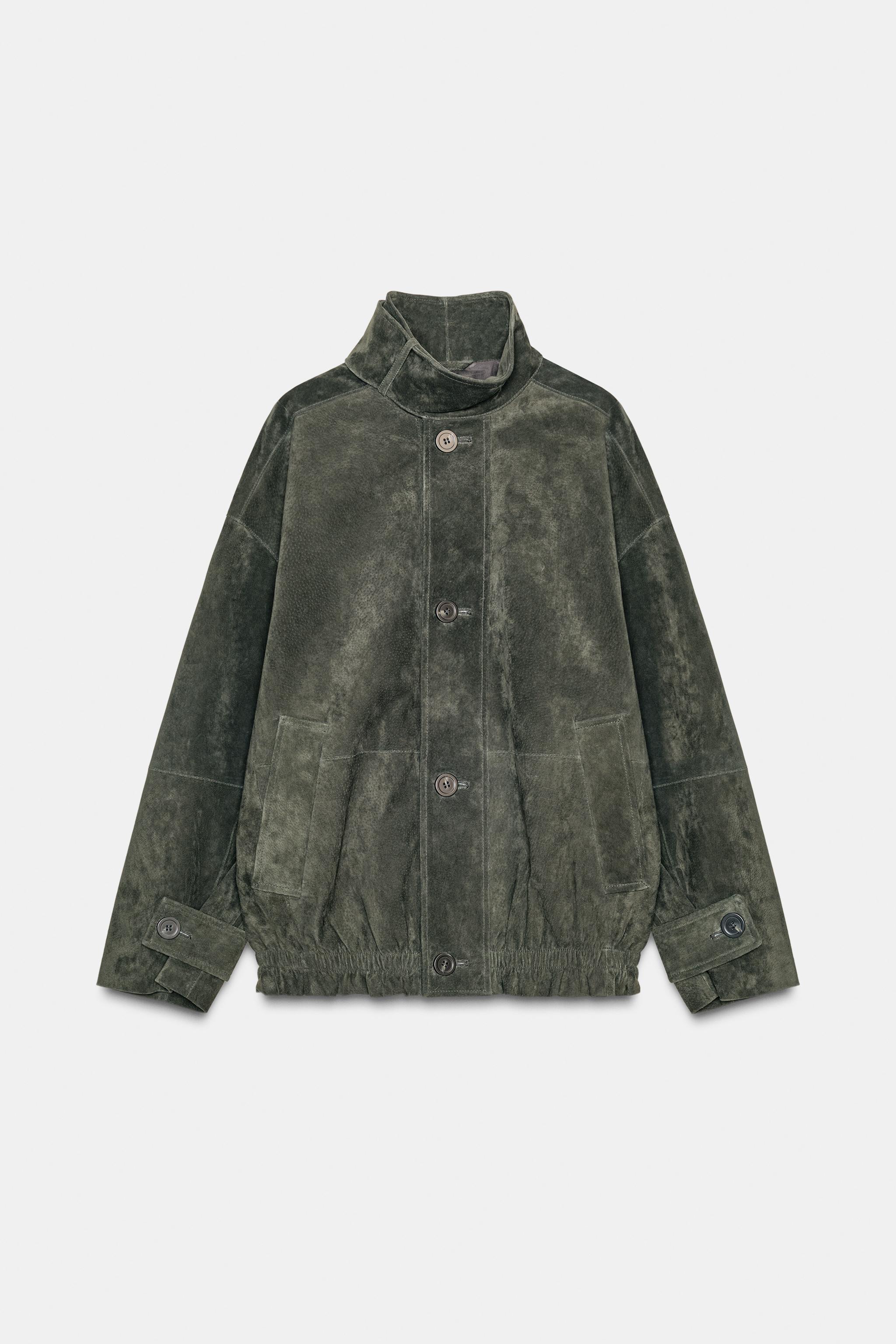 100% SUEDE LEATHER JACKET